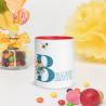 Be BRAVE Mug with Color Inside