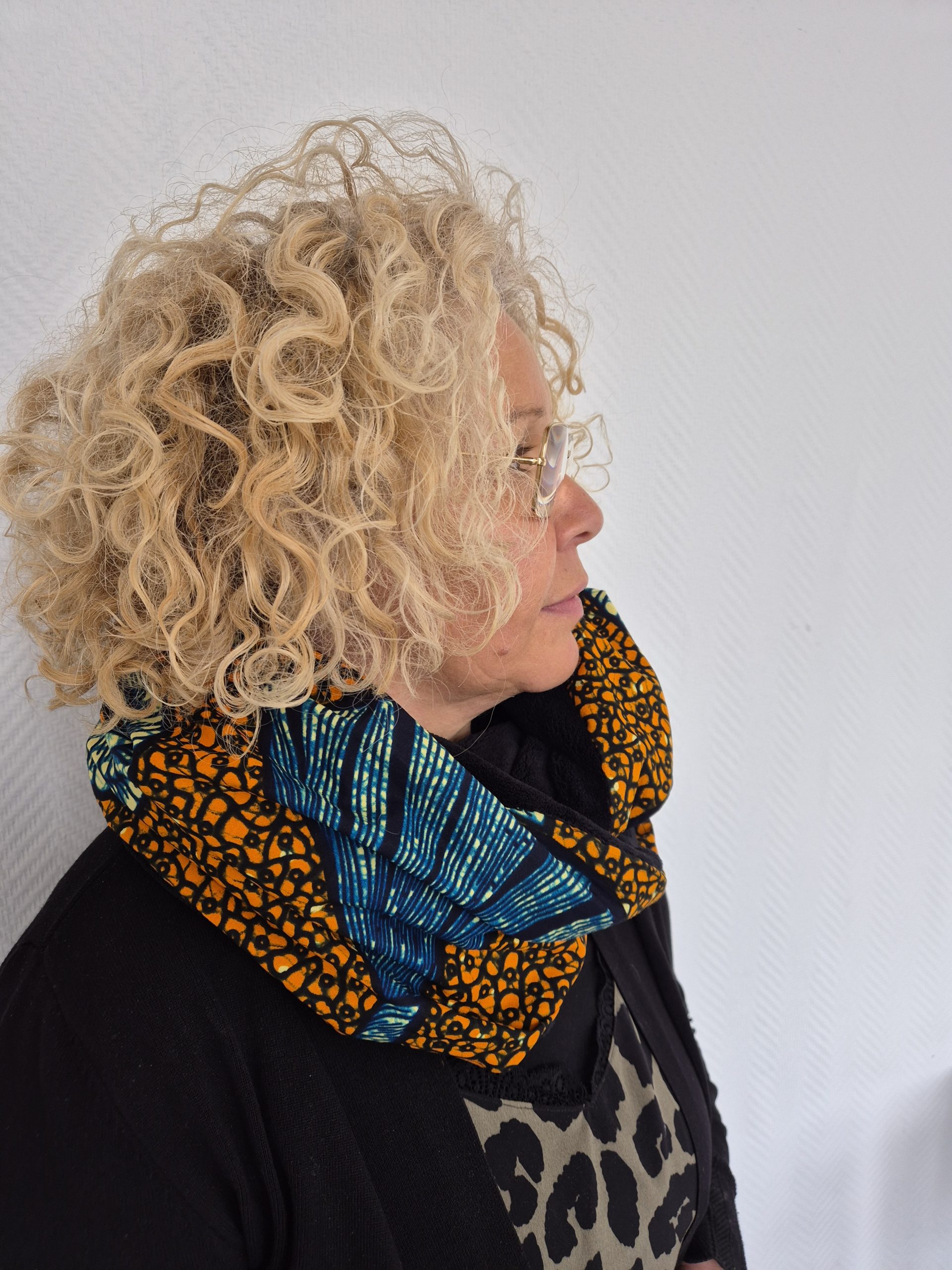 Echarpes en wax, snood en wax – Image 2