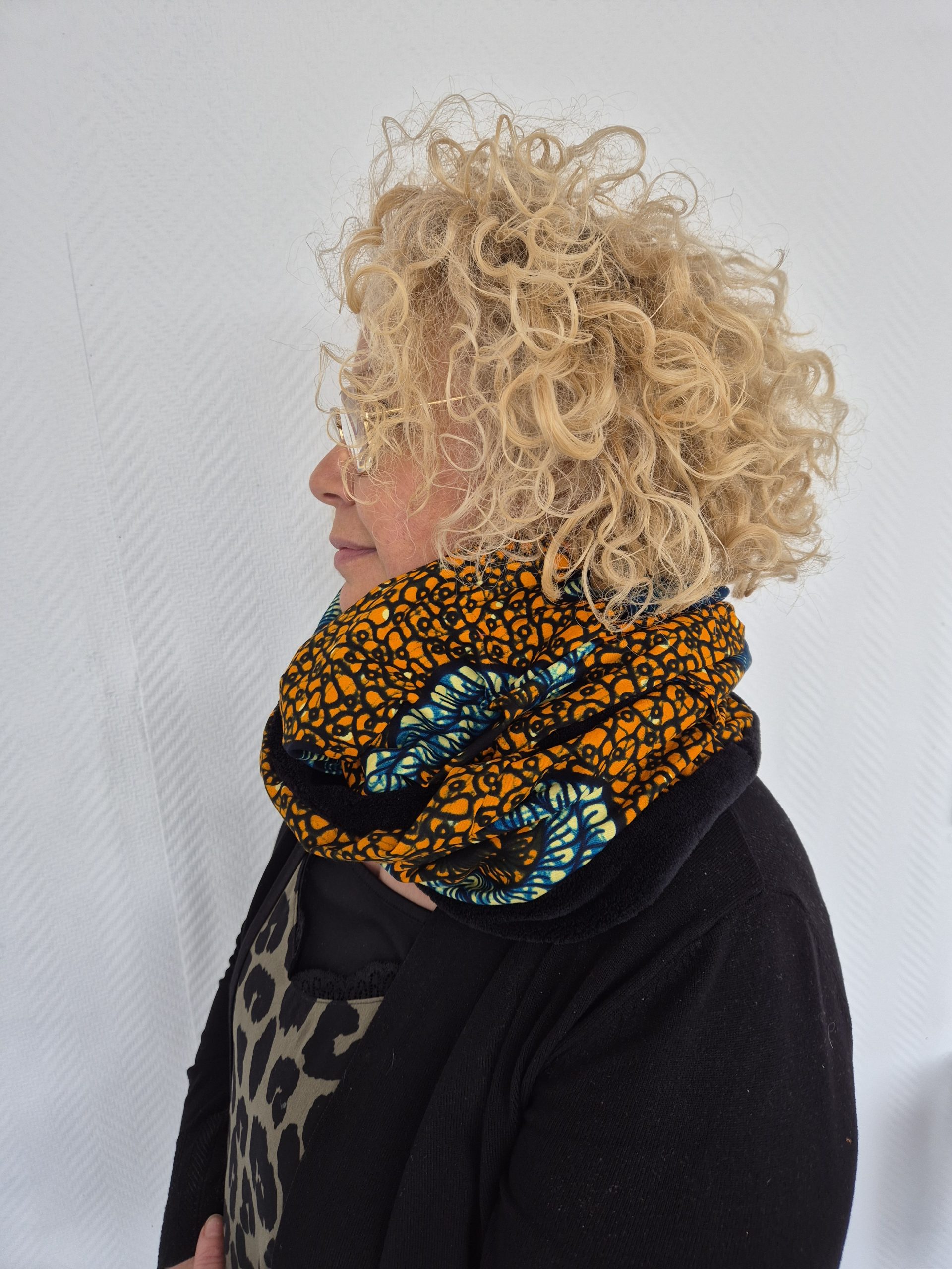 Echarpes en wax, snood en wax – Image 4