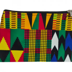 Pochette Zuri en wax et cotton couleur multiple