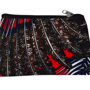 Pochette Zuri en wax et cotton couleur multiple