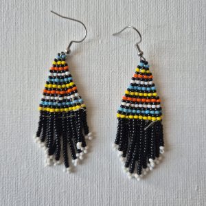 boucle d'oreille en perle stylé