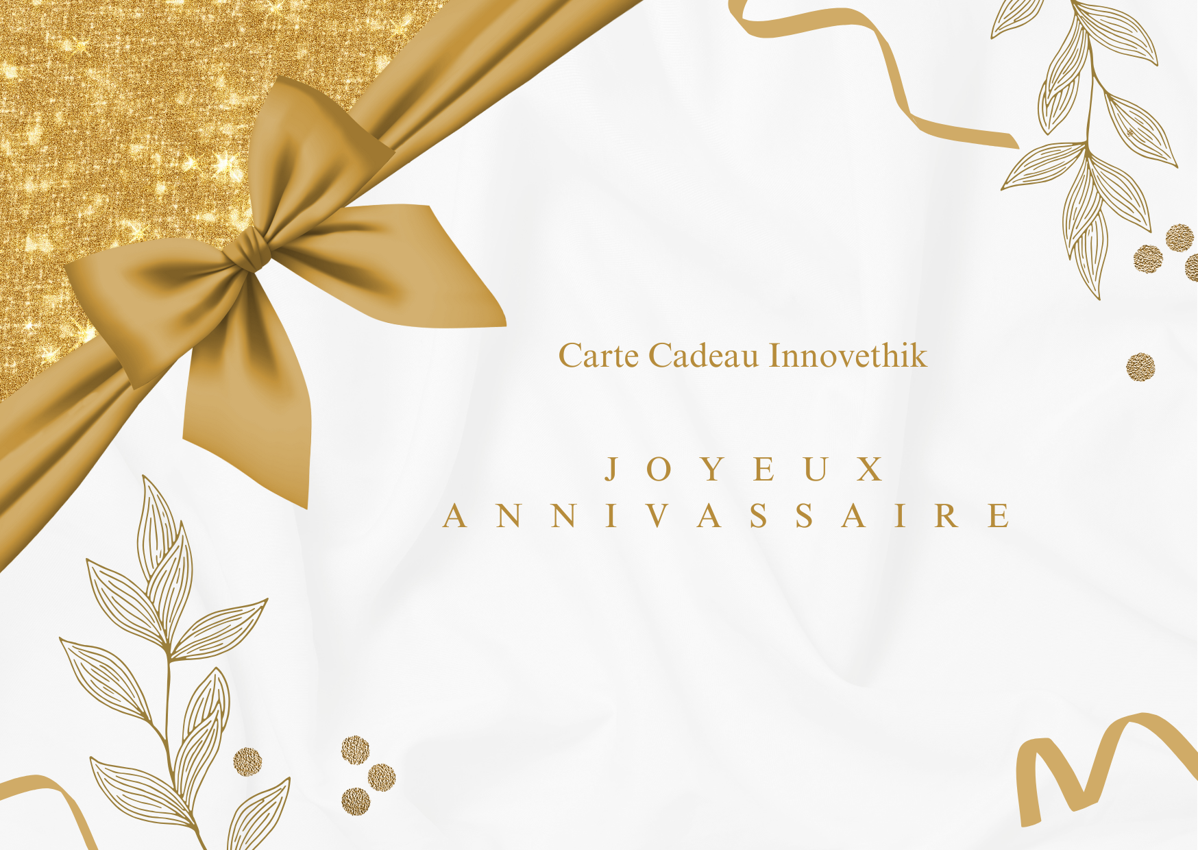 Carte cadeaux joyeux anniversaire