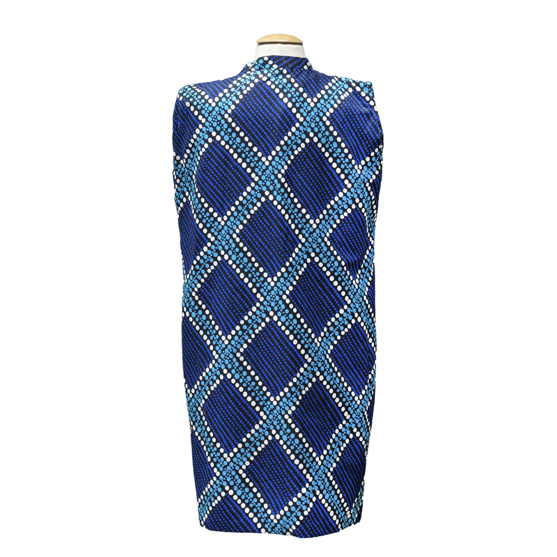 Veste en wax sans manche