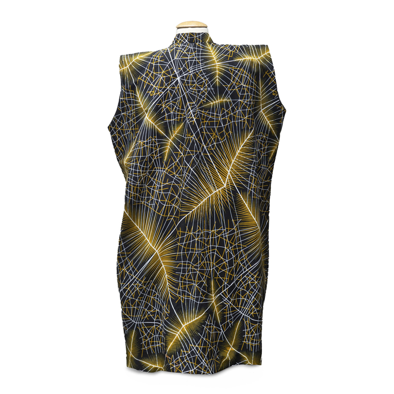 Veste en wax sans manche