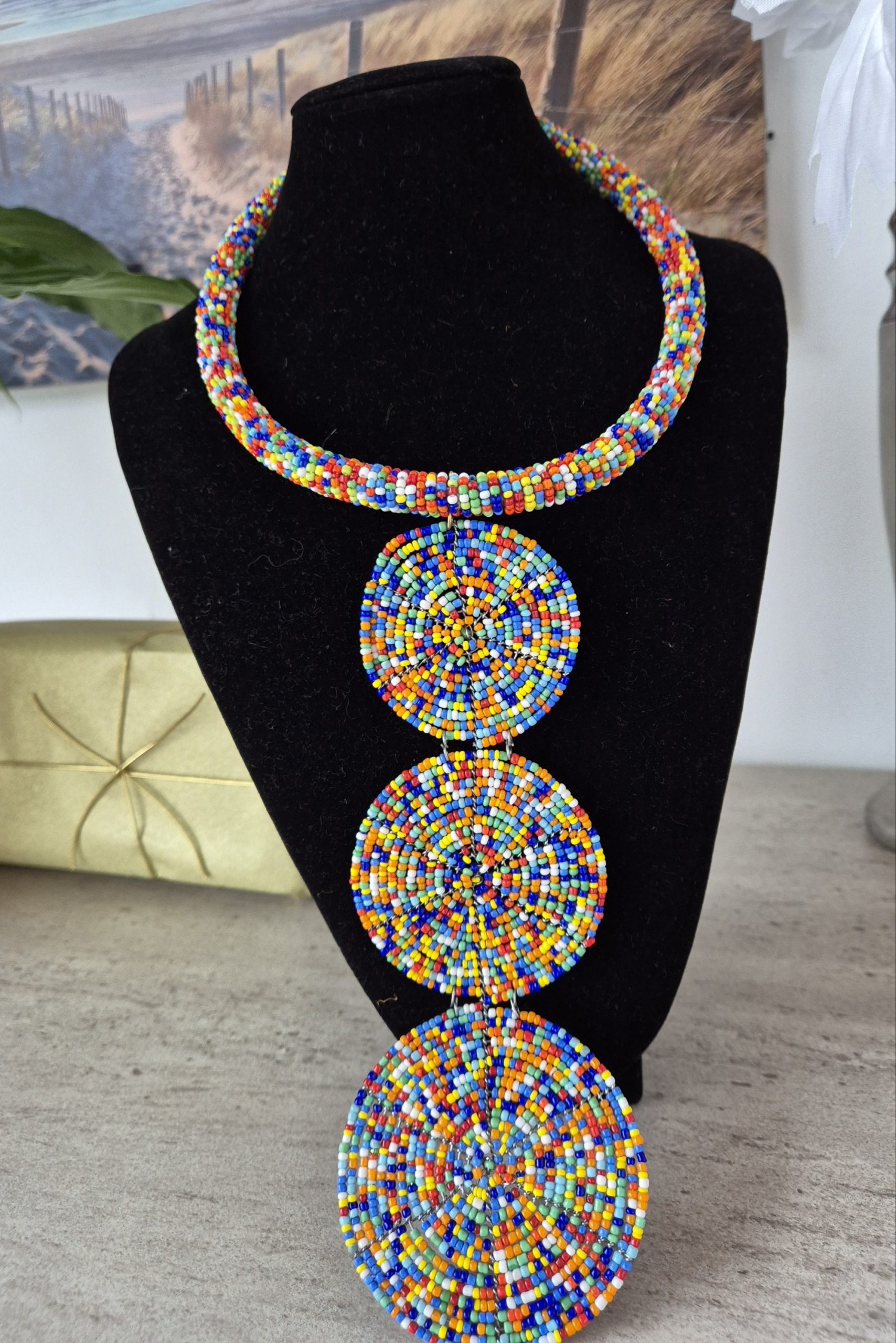 Collier Massai Multicolore