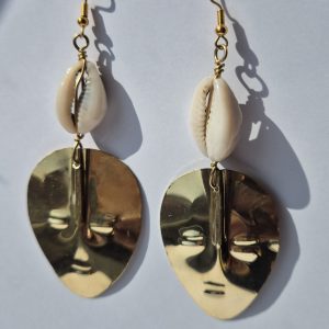 Boucle d'oreilles Massai en laiton