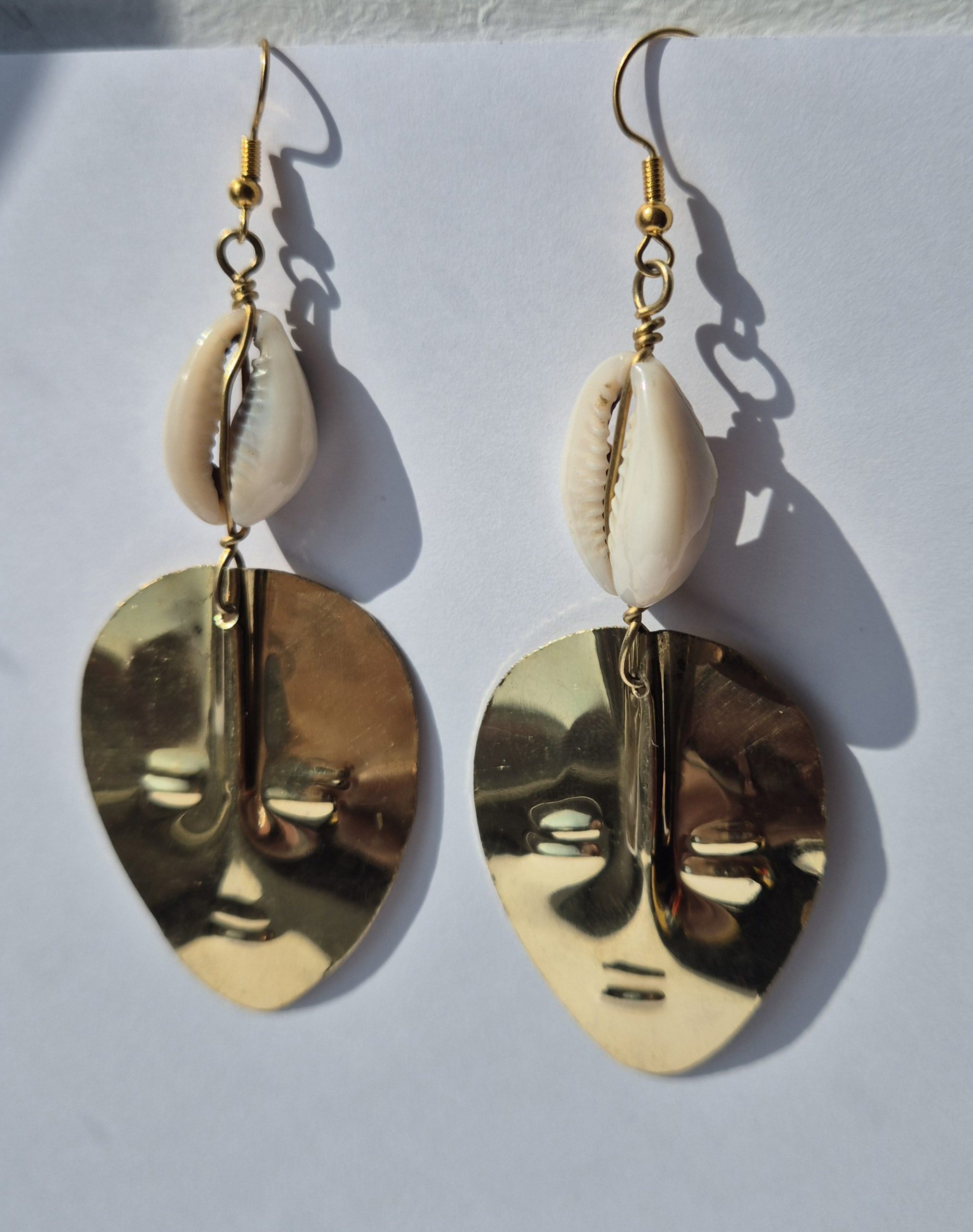 Boucle d'oreilles Massai en laiton