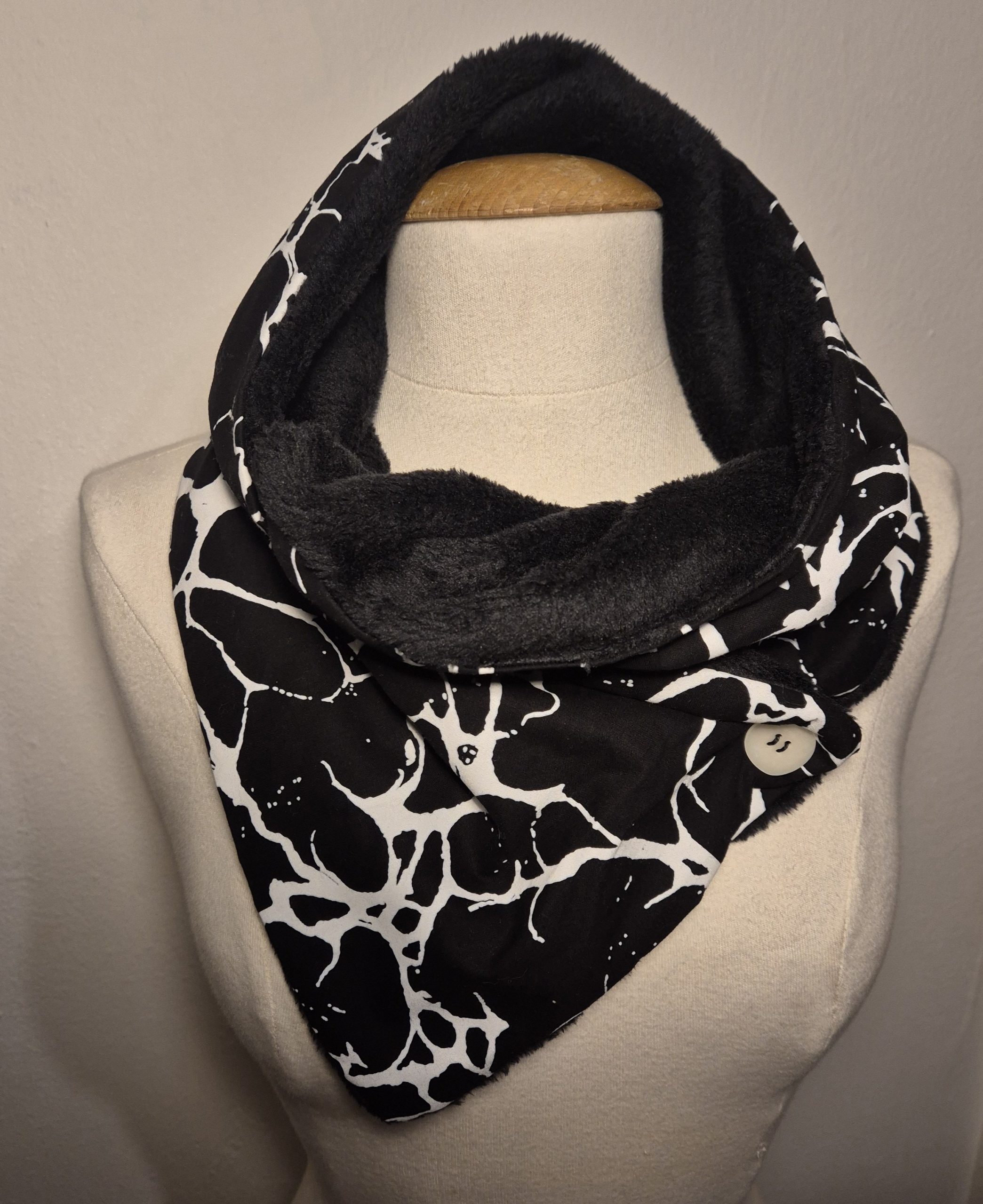 Echarpes en wax, Tissu Wax polaire| Écharpe Hiver Unisex|