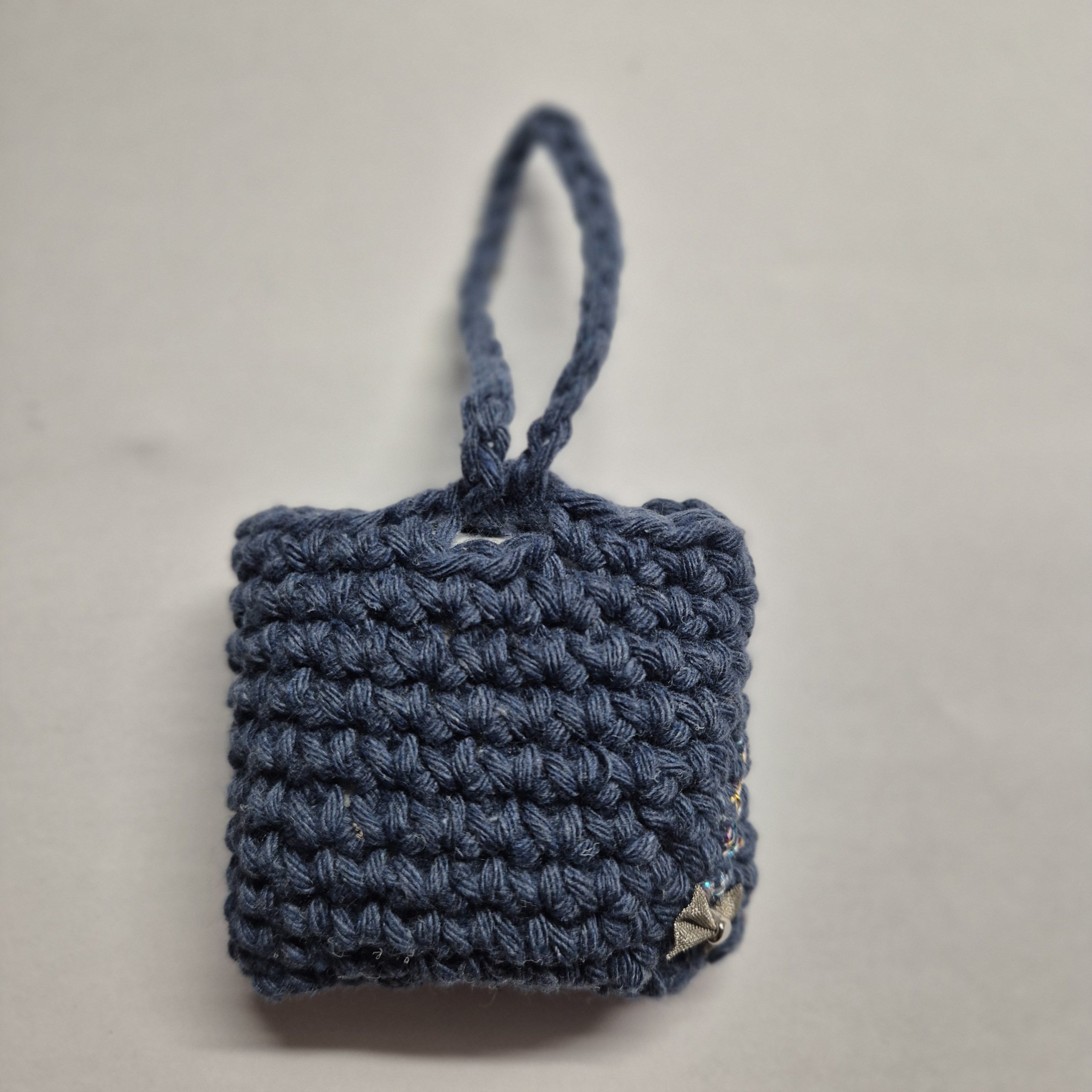 Étui pour écouteurs en coton crocheté – Accessoire éthique et fait main – Image 6