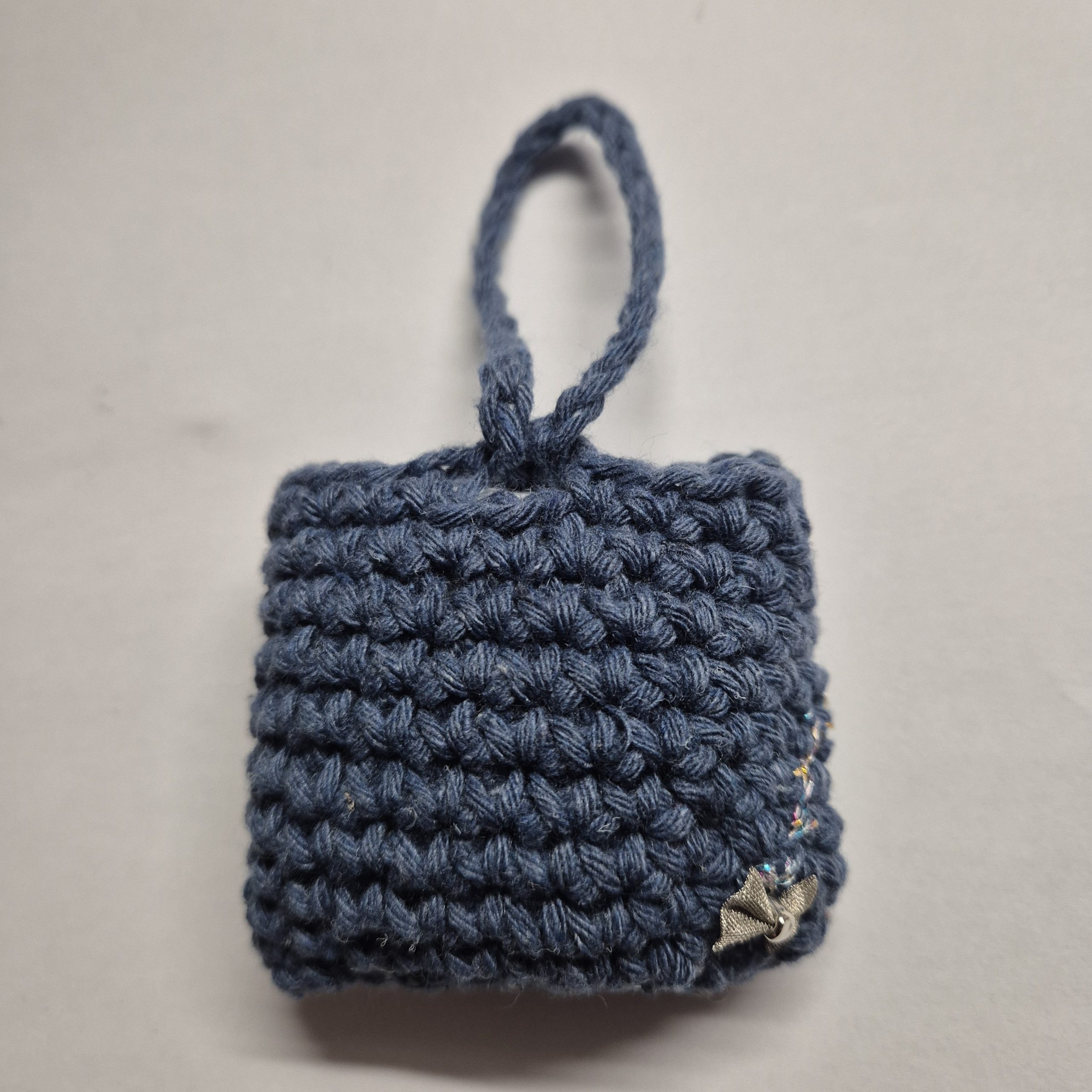 Étui pour écouteurs en coton crocheté – Accessoire éthique et fait main – Image 9