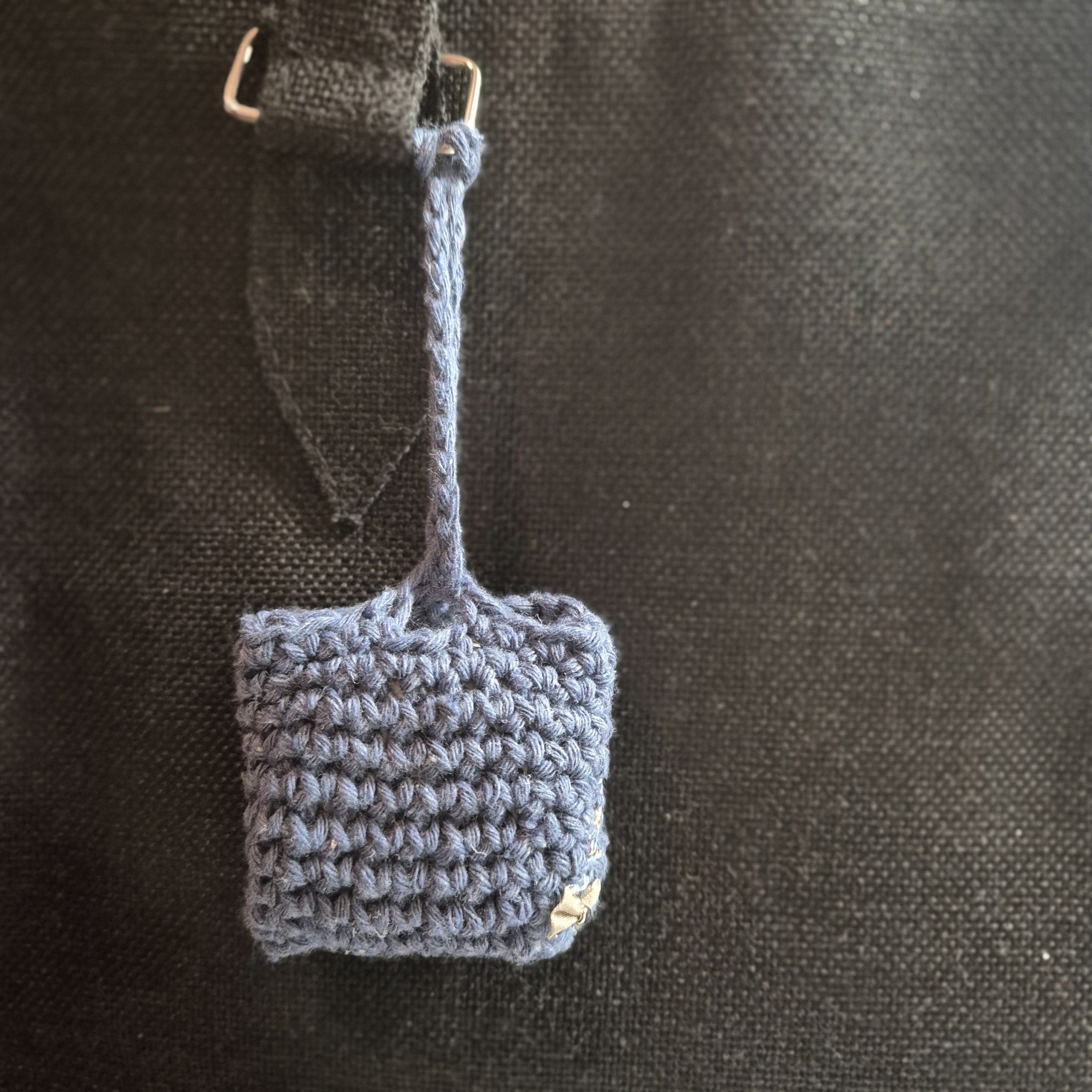 Étui pour écouteurs en coton crocheté – Accessoire éthique et fait main – Image 5